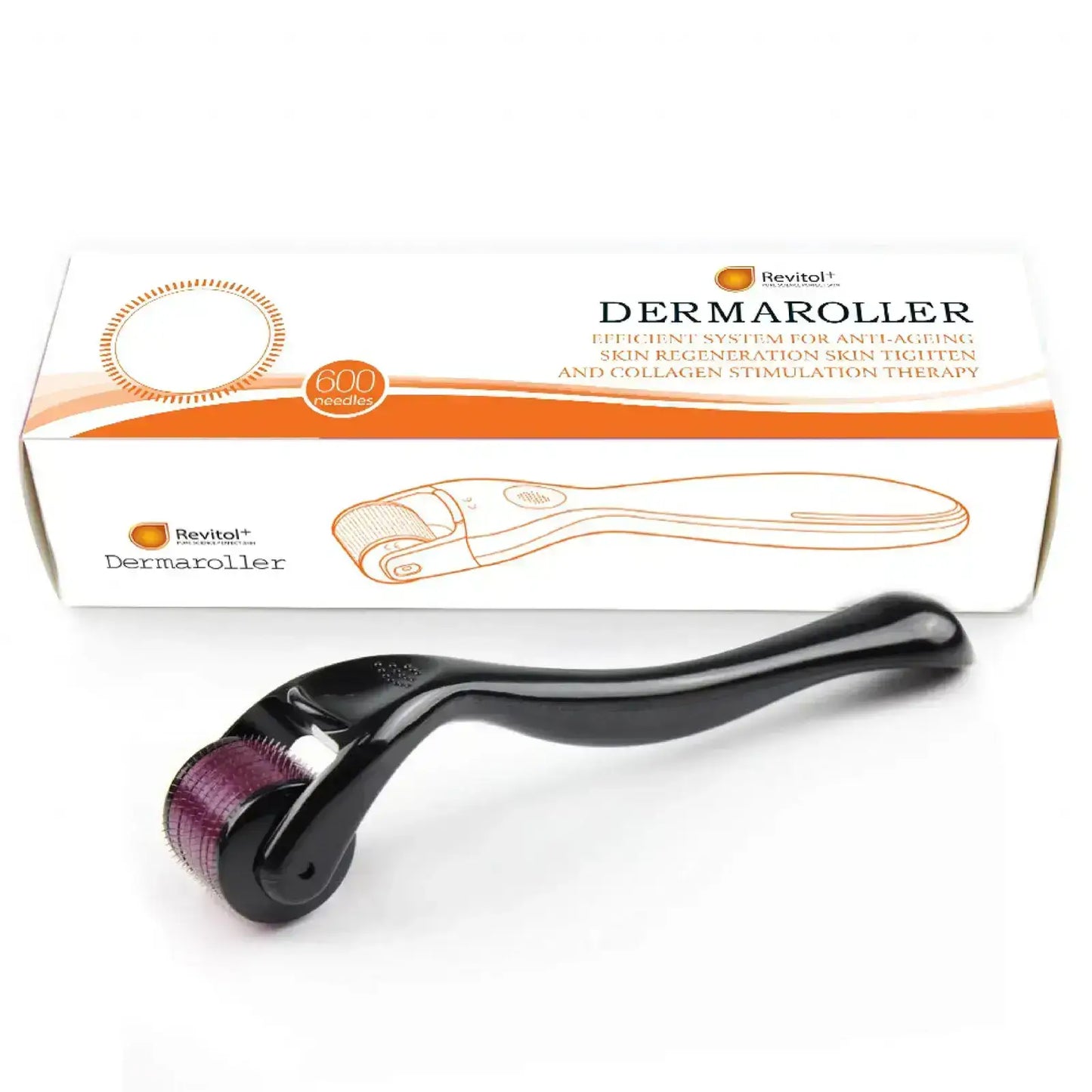 Revitol Derma Roller 600 Needles Size-1.00 mm for face and hair