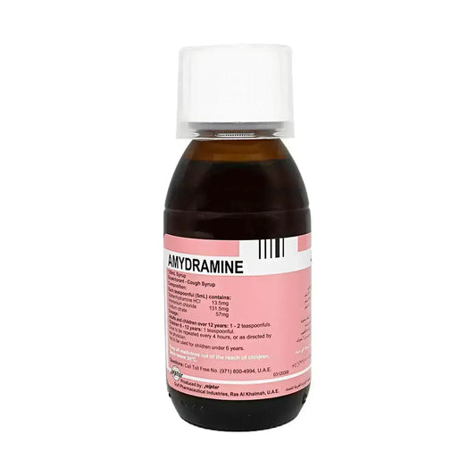 Amydramine Syrup 120 ml for cough