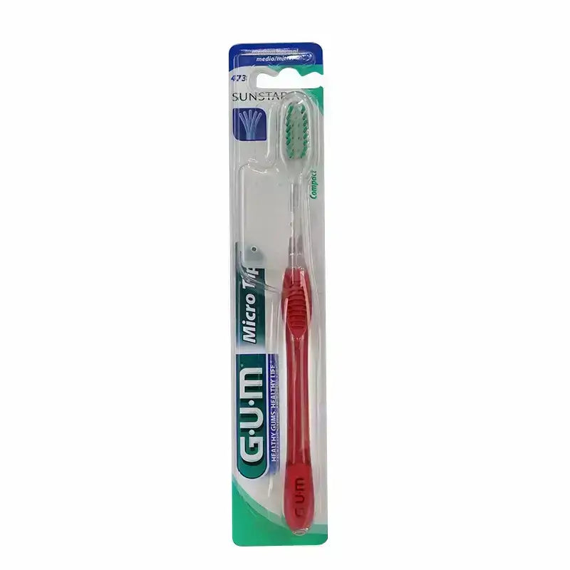 Butler Gum Micro Tip Compact Toothbrush Medium 1 Pc