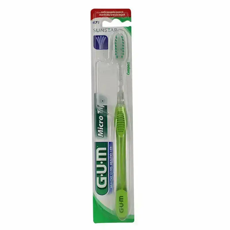 Butler Gum Micro Tip Compact Toothbrush Soft 1 Pc