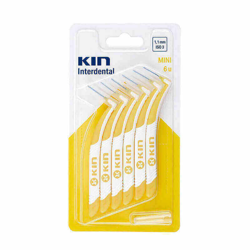 Kin Mini Interdental Brush 1.1 mm 6 Pcs