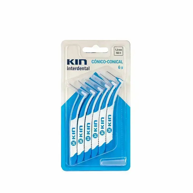 Kin Conical Interdental Brush 1.3 mm 6 Pcs
