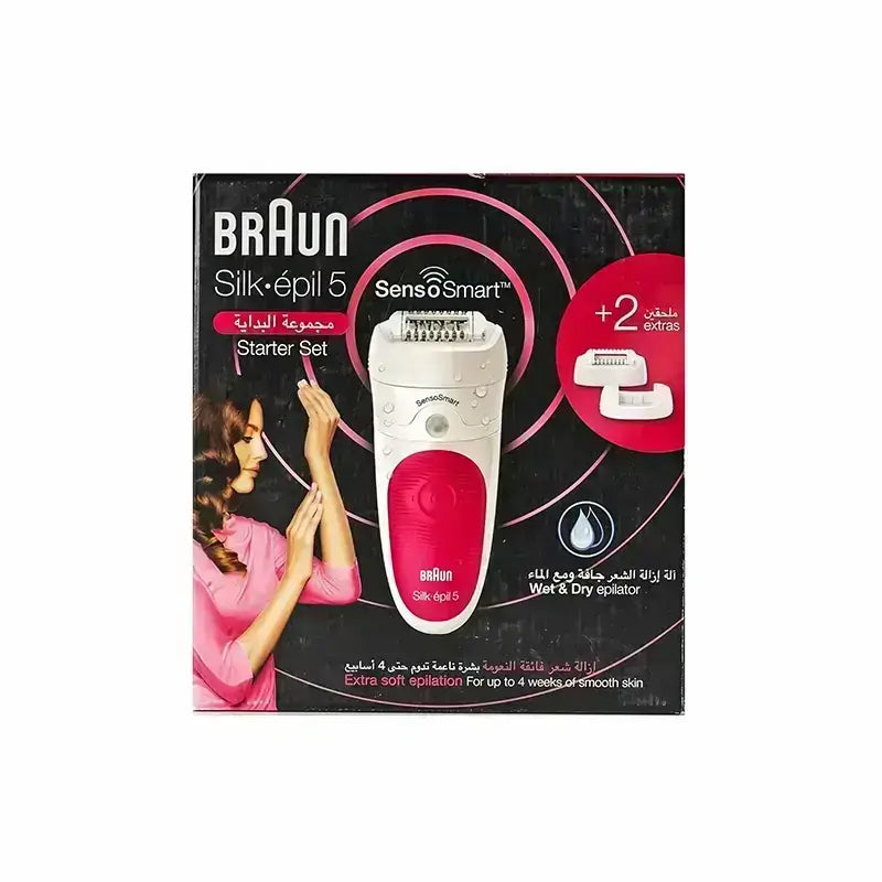 Braun Silk Epil 5 Pink Epilator SES5-500