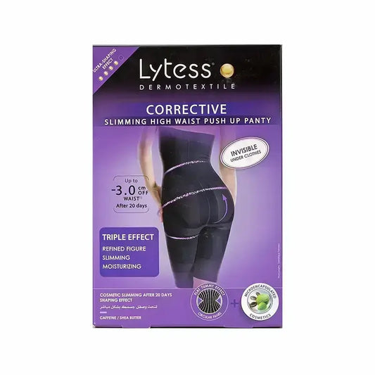 Lytess Corrective Slimming High Waist Push Up Panty Black S/M 2424292