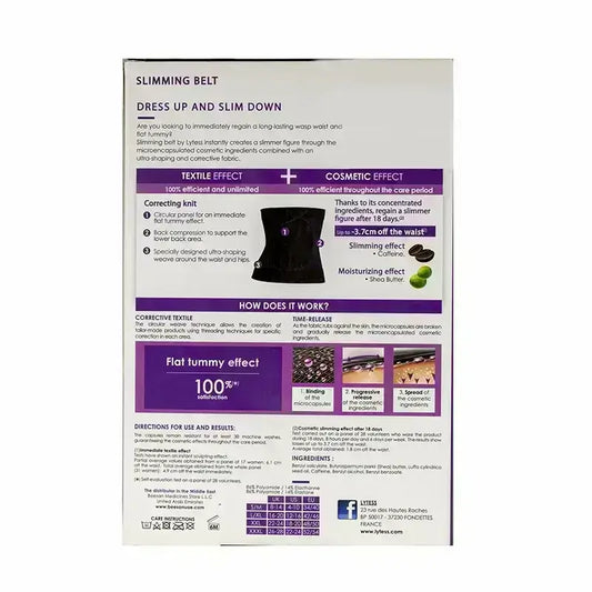 Lytess Corrective Slimming Belt Black XXL 2424275