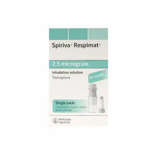 Spiriva Respimat 2.5 mcg Inhalation Solution 60 Puffs