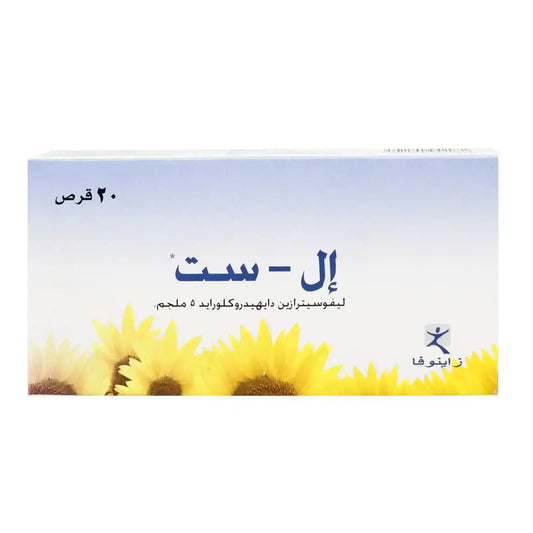 L-Cet 5 mg Tabs 20'S Anti-allergy