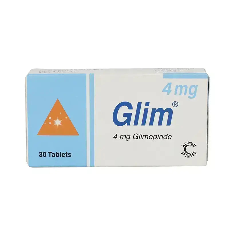 Glim 4 mg Tabs 30'S For Diabetes