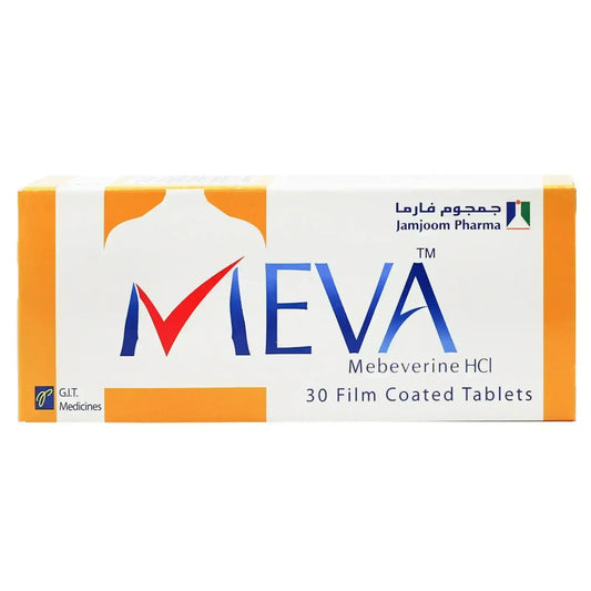 Meva 135 mg Tabs 30'S for intestinal disorders
