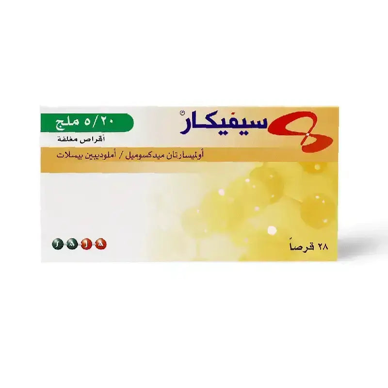 Sevikar 20/5 mg F/C Tabs 28'S