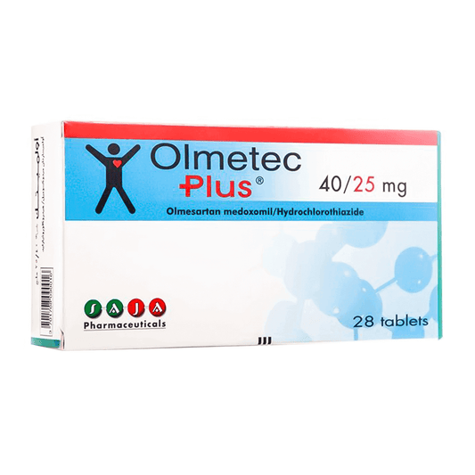 Olmetec Plus 40/25 mg Tabs 28' S for hypertension