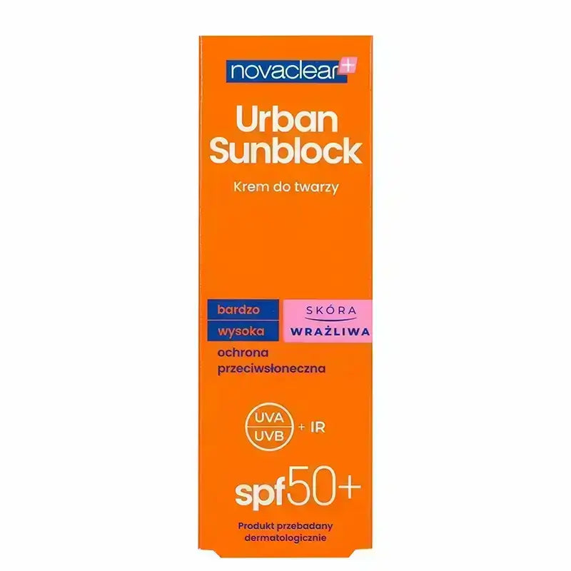 كريم نوفاكلير برونيك ضد أشعة الشمس SPF 50+ للبشرة الحساسة 40 مل