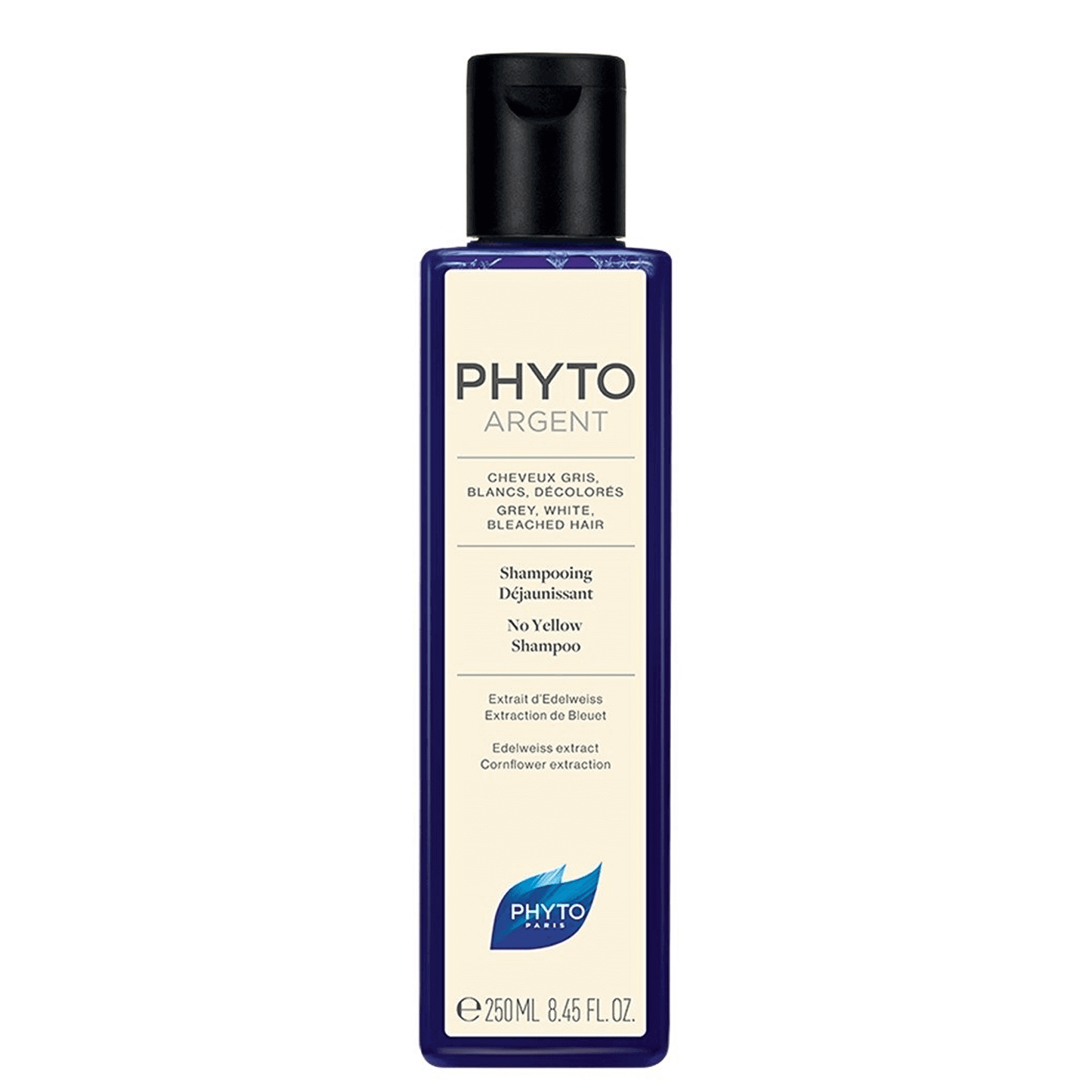 Phyto Phytoargent Shampoo 250 mL 0420 enhances grey hair
