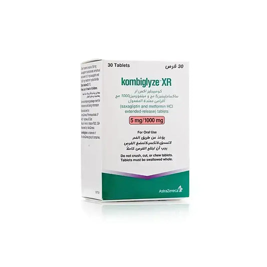 Kombiglyze XR 5/1000 mg Tabs 30'S