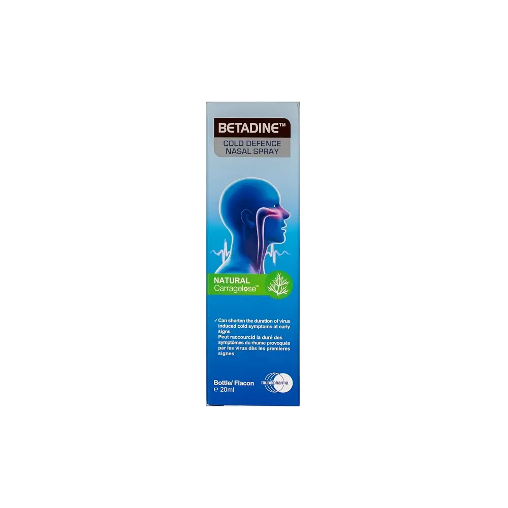 Betadine Cold Defence Nasal Spray 20 ml