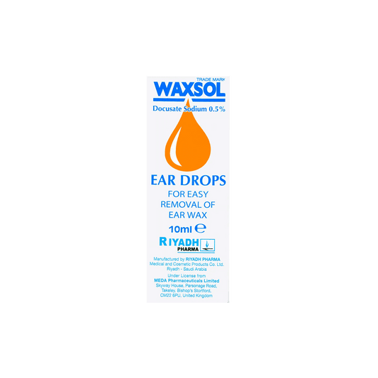 Waxsol Ear Drops 10 ml To Remove Earwax