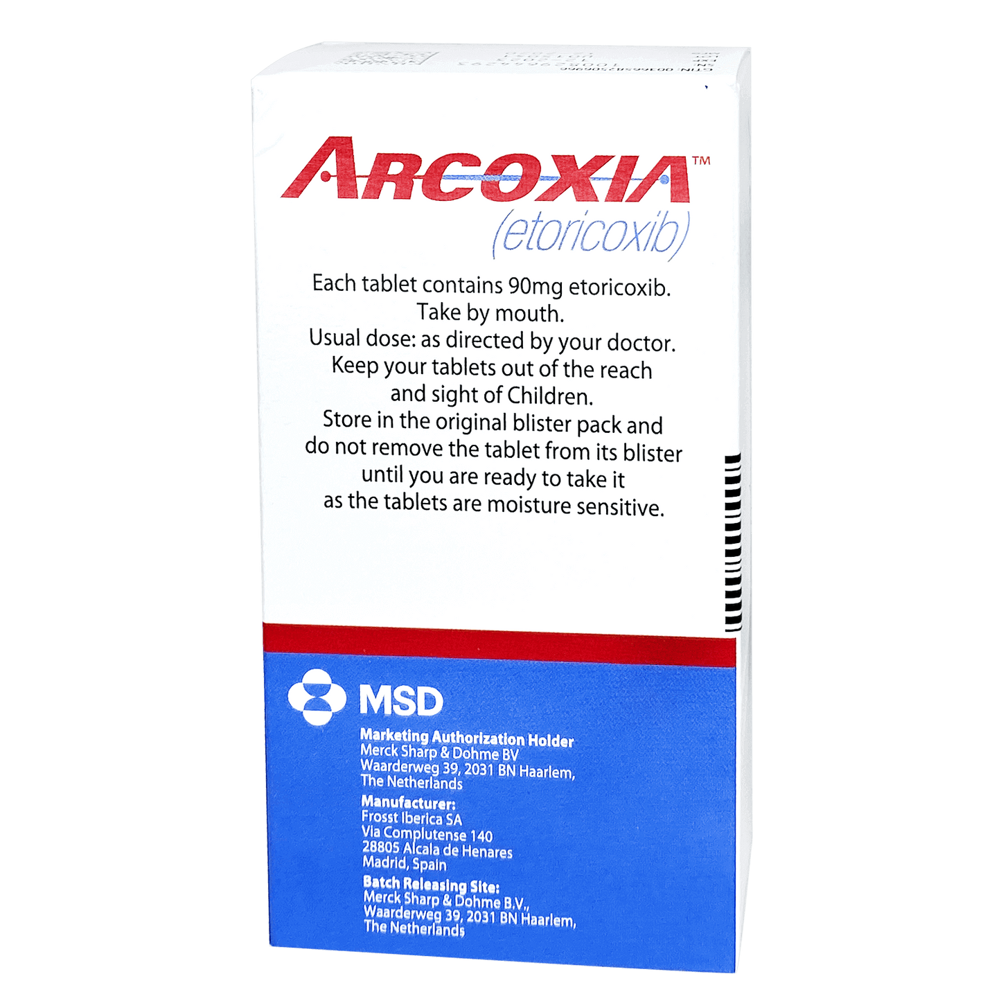 Arcoxia Tablet 90 Mg 28'S