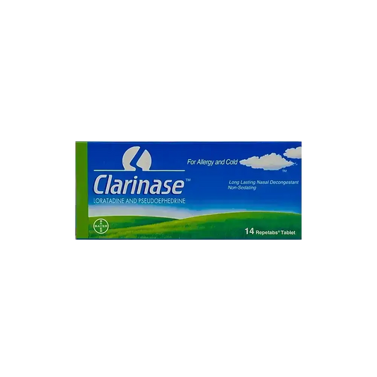 Clarinase Repetabs 14 Tabs