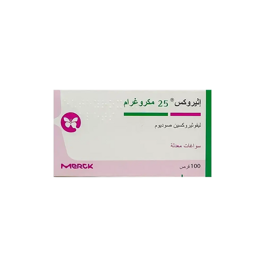 Euthyrox 25 mcg 100 Tabs