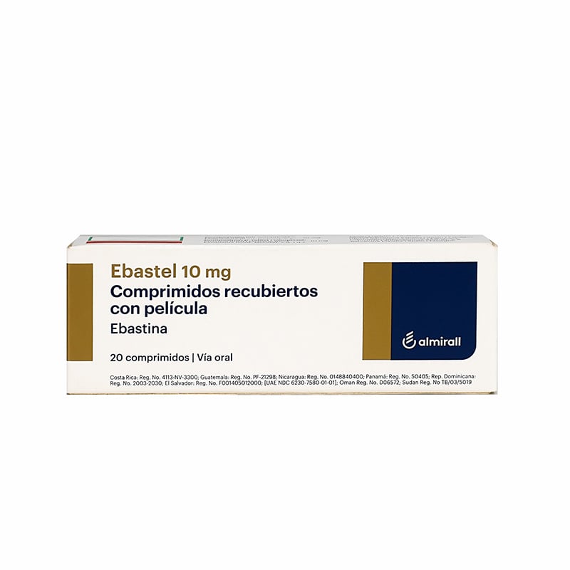 Ebastel 10 mg 20 Tabs