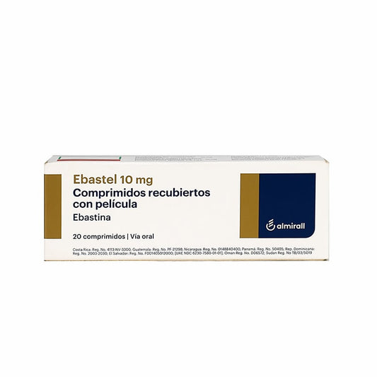 Ebastel 10 mg 20 Tabs