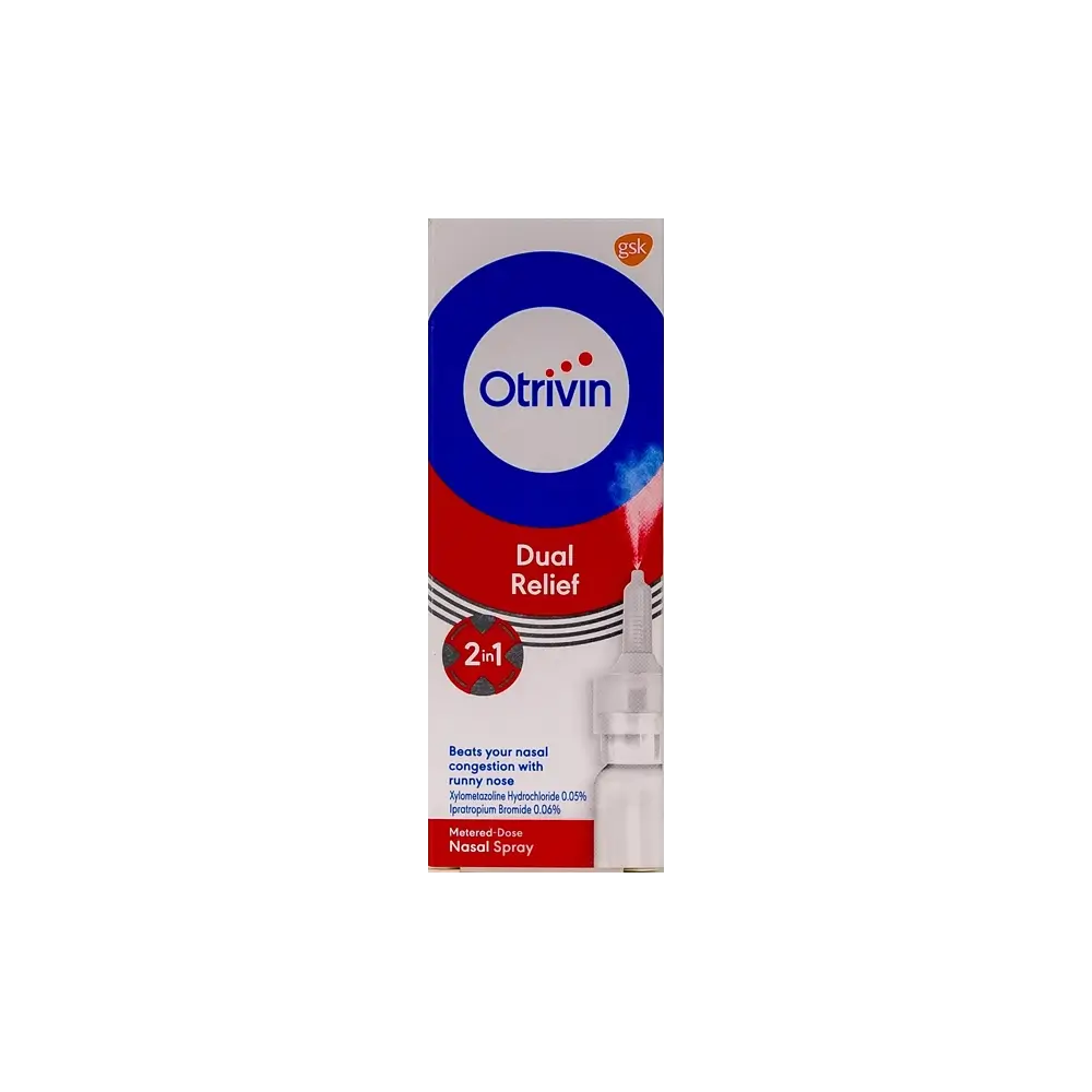 Otrivin Dual Relief Nasal Spray 10 ml