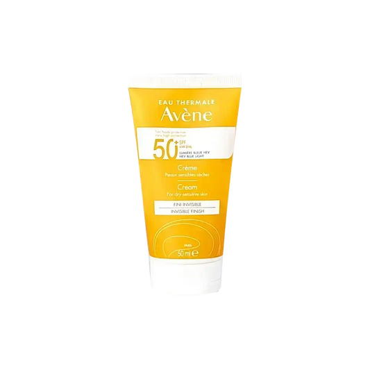 Avene HEV B/L SPF 50+ Invisible Finish Cream For Dry Sensitive Skin 50 ml