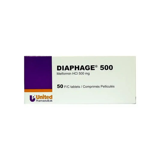 Diaphage 500 mg 50 F\C Tabs