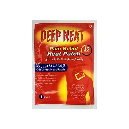 Deep Heat Pain Relief Patch 1 Pc