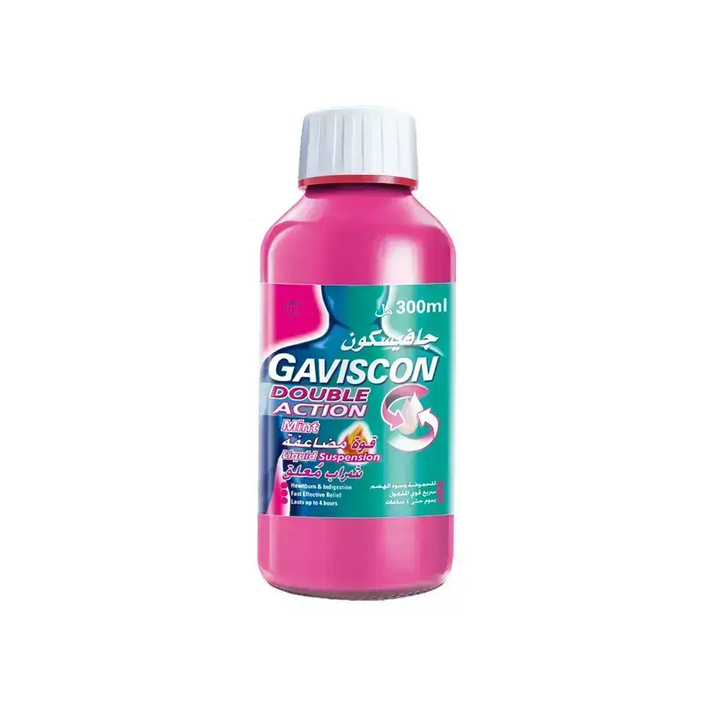 Gaviscon Double Action Liquid Suspension Mint Flavor 300 ml