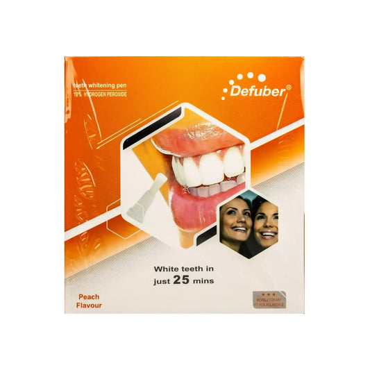 Defuber Teeth Whitening Pen 10% HP With Peach Flavour