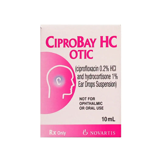 Cipro Bay HC Ear Drops 10 ml
