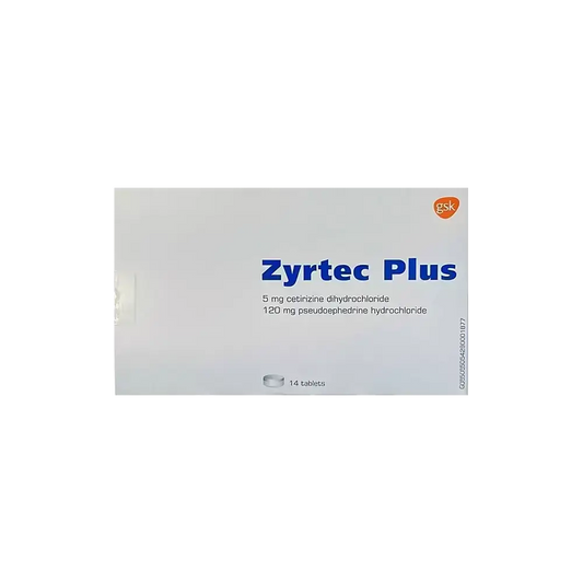 Zyrtec Plus 5/120 mg 14 Tabs