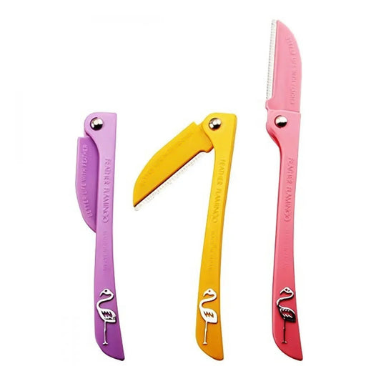Feather Flamingos Eyebrow Razor