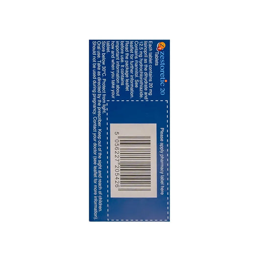 Zestoretic 20 mg 28 Tabs