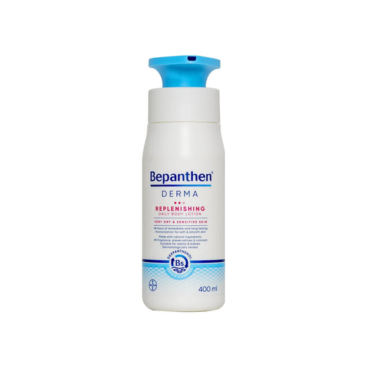 Bepanthen Derma Replenishing Body Lotion For Very Dry & Sensitive Skin 400 ml