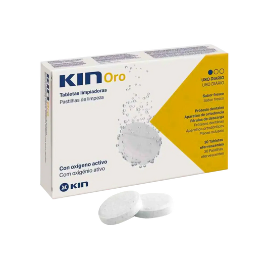 Kin Oro Denture Cleaning Tablets 30 Pcs