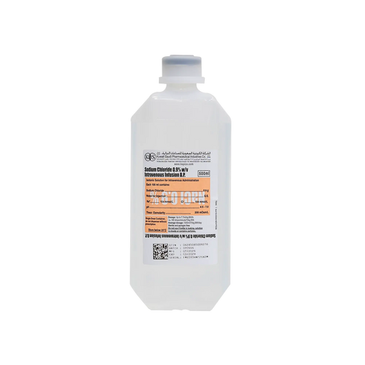 Sodium Chloride 0.9% W/V Intravenous Infusion BP 500 ml