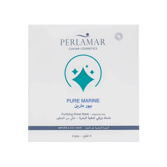 Perlamar Pure Marine Purifying Sheet Mask 4×16 ml