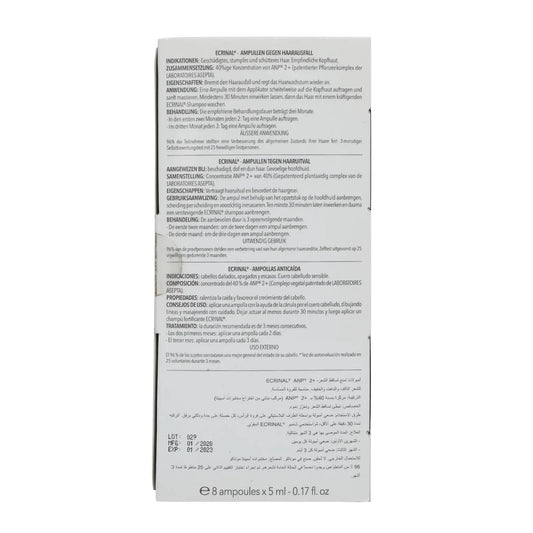 Ecrinal Ampoules ANP 40 8*5mL - Anti-hair loss