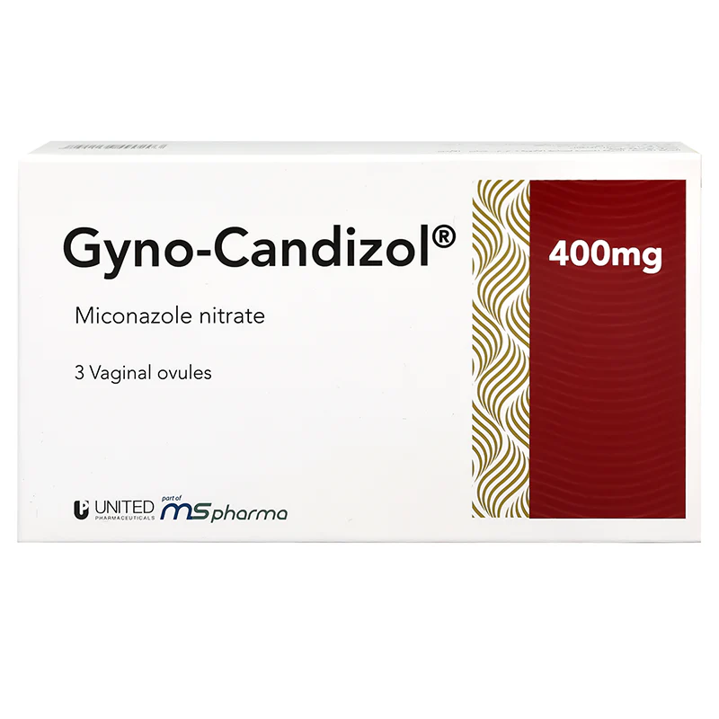 Gyno Candizol 400 mg Ovules 3'S