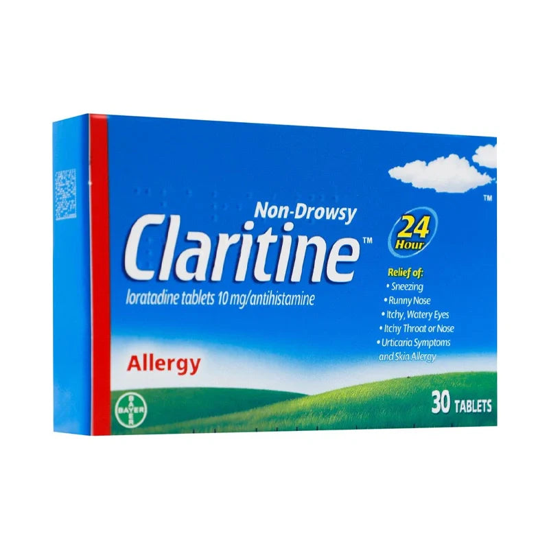 Claritine 30 tablets as Antihistamine