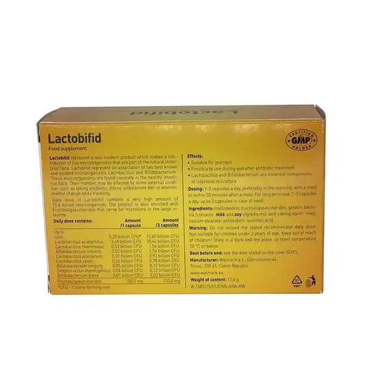 Walmark Lactobifid Caps 56'S