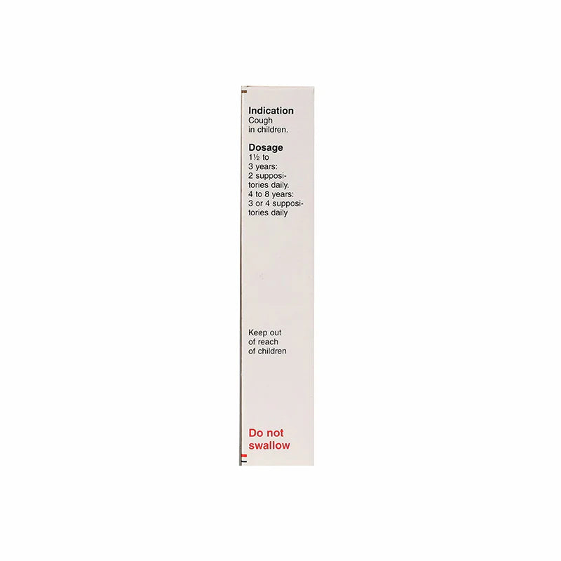 Tuscalman B Suppositories 10'S For Cough
