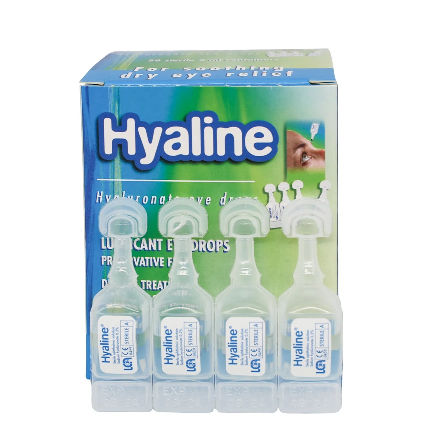 Hyaline Eye Drop Vials 28'S * 2 ml