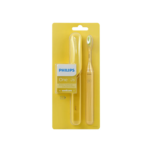Philips One Yellow Battery Toothbrush YH1100/02