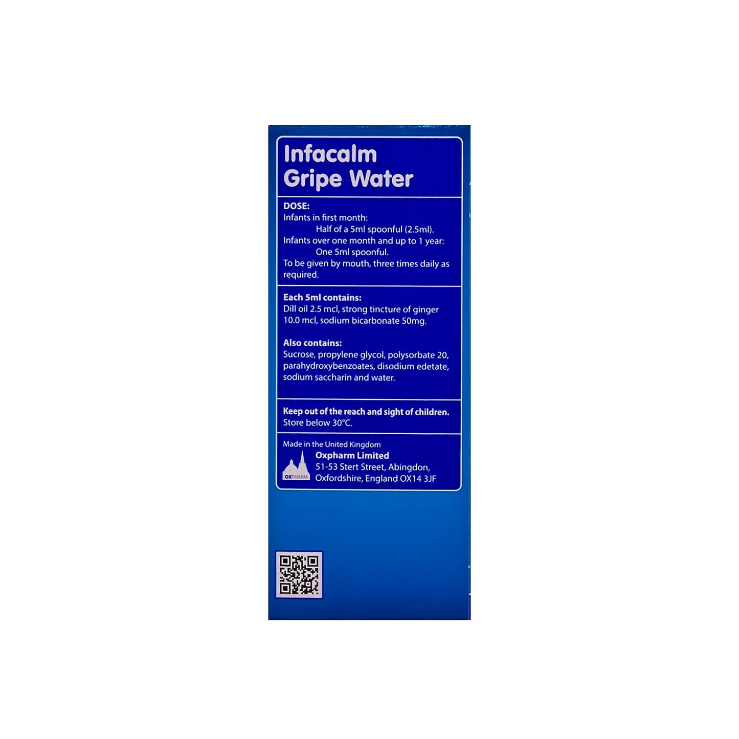 Infacalm Gripe Water 150ml